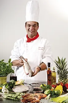 Fish Dish Photography Prints: Chef
