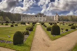 Loire Valley Castles Prints: Chenonceau Castle