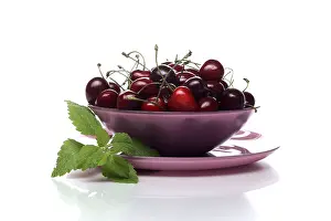 Studio Shot Of Cherries Prints: Cherries