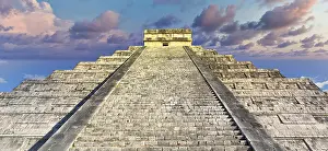 Ancient Maya Civilization Prints: Chichen Itza, one of the largest Maya cities