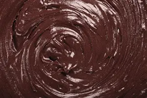 Bakery Products Studio Shot Prints: Chocolate dough, baking, structure and consistency