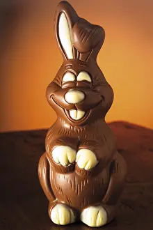 Cute Easter Treats Prints: Chocolate Easter bunny