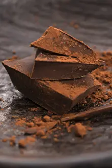 Chocolate Sweets Prints: Chopped chocolate
