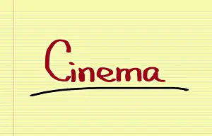 Deserted Movie Theater Prints: Cinema Concept