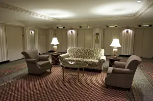 Classic Hotel Lobby Prints: Classic elevator lobby interior of a hotel