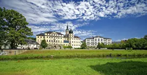 Greiz Castle Prints: Classical Lower Castle and G. E