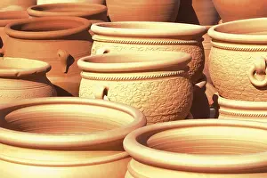 Ceramic Craftsman Prints: Clay pots