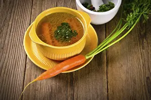 Spicy Soup Prints: Clear broth