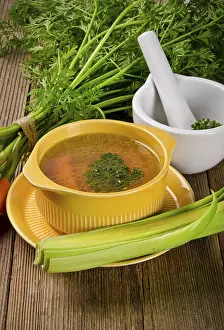 Clear Broth Prints: Clear broth