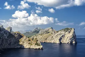 Steep Cliff Landscape Prints: Cliffs on Majorca