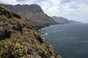 Gran Canaria Cliffs Prints: Cliffs, steep coast, northwest