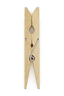 Macro Photography Studio Shot Prints: Clothes-peg