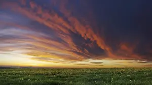 Overcast Weather Conditions Prints: Cloud front approaching