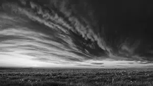 Overcast Weather Conditions Prints: Cloud front approaching