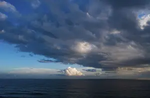 Tenerife Coastline Prints: Cloud atmosphere at the Atlantic Ocean