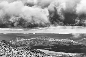 Eastern Norway Landscapes Prints: Cloud atmosphere in the mountains