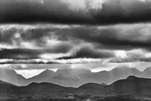 Cloudy Norway Landscape Prints: Cloud atmosphere in the mountains