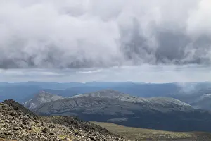Overcast Sky In Europe Prints: Cloud atmosphere in the mountains