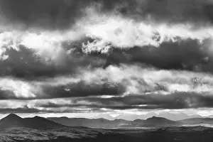 Scandinavian Mountain Scenery Prints: Cloud atmosphere in the mountains