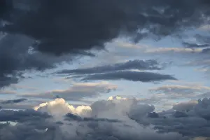 Cumulus Humilis Cloud Types Prints: Cloud formation cumulus cloud (Cumulus)