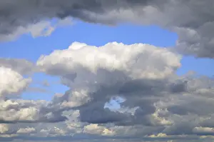 Cloud Formation Germany Prints: Cloud formation right before a thunderstorm