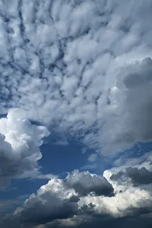 Full Frame Cloudy Sky Photo Prints: Cloud formations, Bavaria, Germany