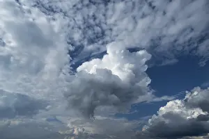 German Cloudy Skies Prints: Cloud formations, Bavaria, Germany