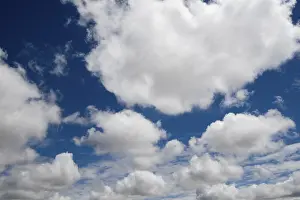 Blue Sky Prints: Clouds in a blue sky