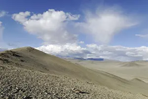 Prints of Clouds over the Mongolian Steppe, Altai, Mongolia, Asia Related Prints: Clouds over the Mongolian Steppe Print, Altai, Mongolia