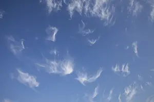 Cloudless Blue Skies Prints: Clouds in the sky, Black Forest