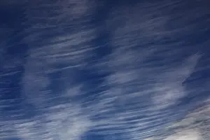 Cirrus Spindrift Cloud Formations Prints: Cloudy sky, cirrus clouds or feather clouds