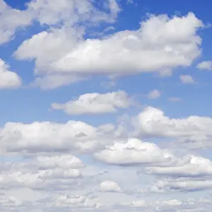 Cloudy Atmosphere Pictures Prints: Cloudy sky, cumulus clouds