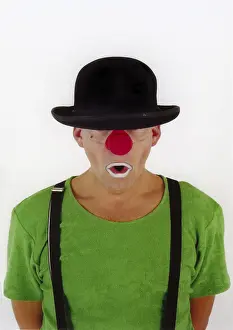 Clown Portrait Prints: Clown