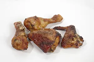 Unhealthy Food Prints: Cockerel