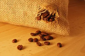 Brown Coffee Beans Prints: Coffee