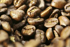 Brown Coffee Beans Prints: Coffee beans