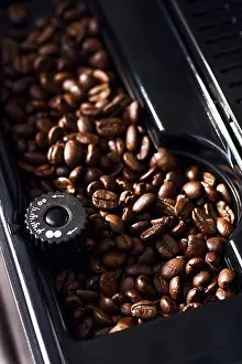 Coffee Machine Prints: Coffee machine, coffee bean container