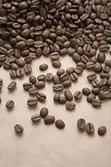 Close Up Coffee Prints: Coffee on a paper