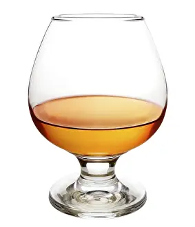 Drinking Glasses Images Prints: Cognac in a brandy snifter