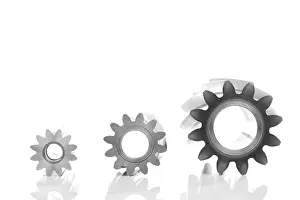 Teamwork Symbol Prints: Cogs, symbolic for teamwork