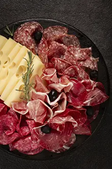 Prosciutto Appetizer Prints: Cold cuts, appetizer, prosciutto