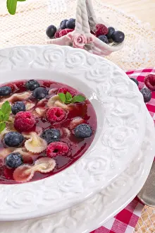 Strawberry Dessert Recipes Prints: Cold fruit soup