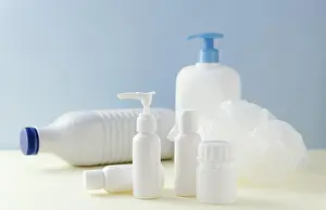 Environmental Protection Prints: Collection plastic bottles