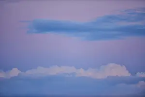 Evening Sun Germany Prints: Colored clouds at sunset, Upper Palatinate