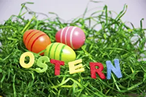 Easter Egg Decoration Ideas Prints: Colourful Easter decoration