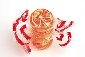 Full Frame Food Photography Prints: Colourful fruit candy, sweets