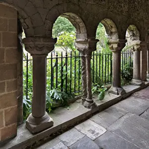 Prints of Columns, portico, Canterbury Cathedral, The Cathedral of Christ Church, interior view, Canterbury, Kent, England, Great Britain Canterbury Prints: Canterbury Cathedral Print, Kent, England