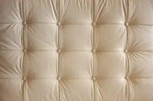 Comfortable Sofa Prints: Comfortable buttoned leather pattern with dramatic lighting