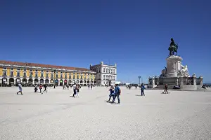Praca Do Comercio Lisbon Prints: Commercial square, Praca do Comercio