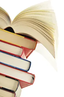 Composition With Books Prints: Composition with books on the table